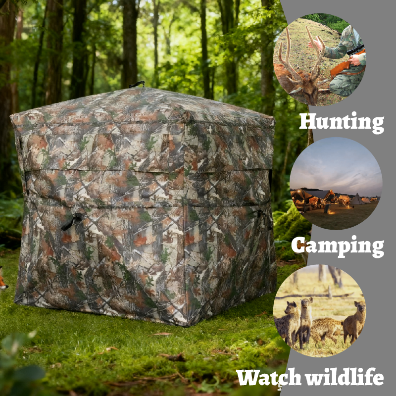 Outdoor Hunting Blinds - Camouflage Pop-Up Hunting Blind Easy Setup