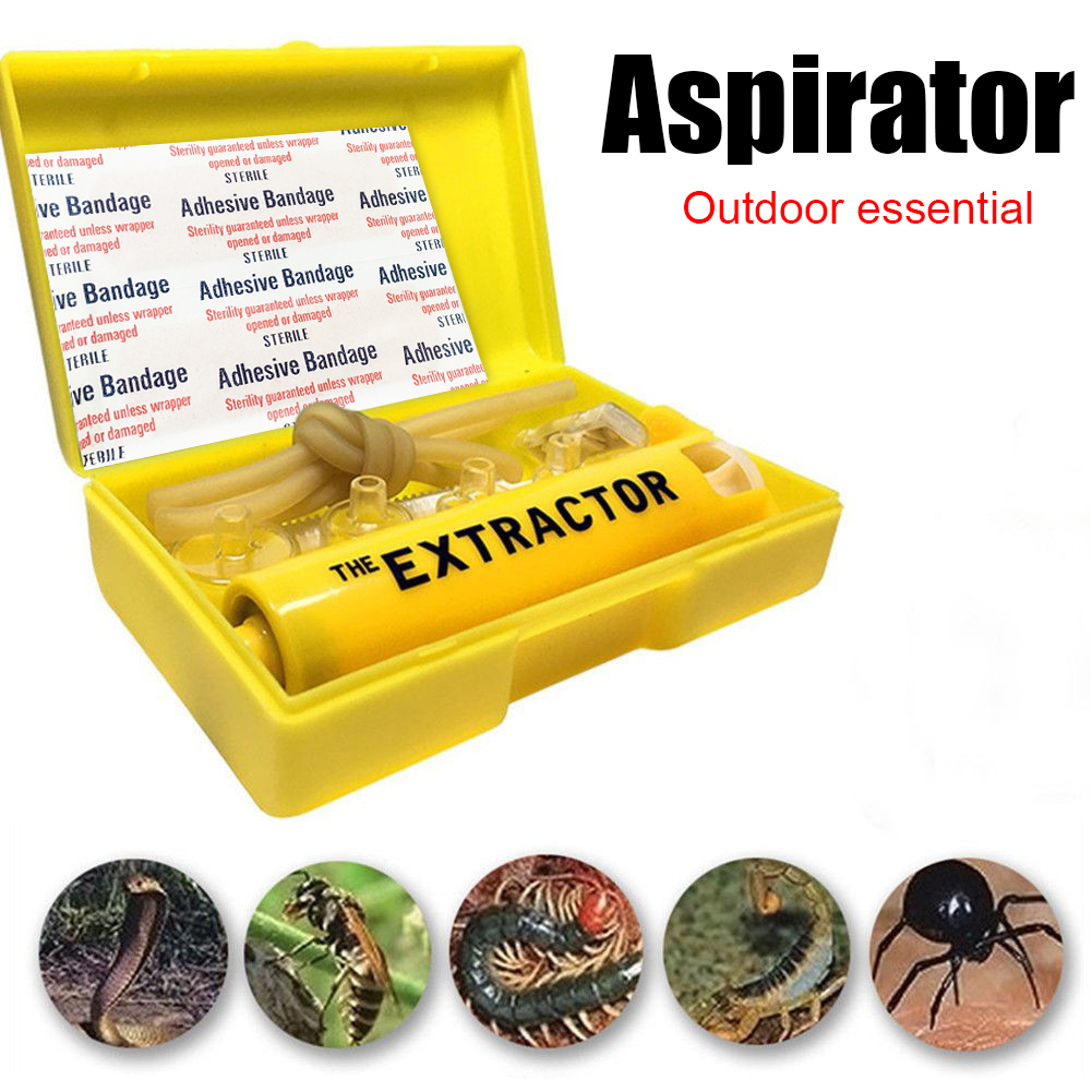 Field Dressing Kit - Vacuum Suction Pump Wild Venomous Bee