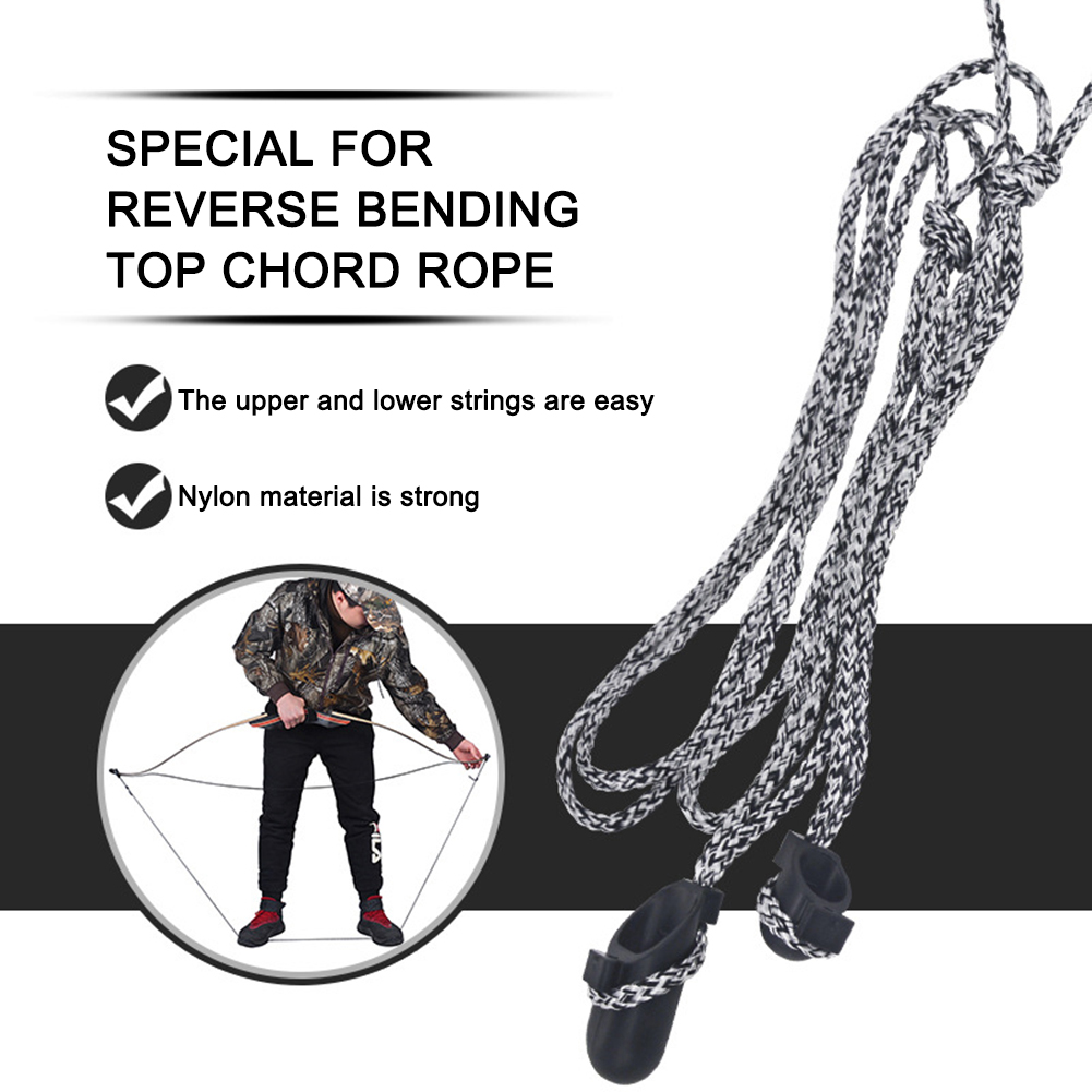Hunting Bow Compound - Portable Archery Stringer Bow String Install