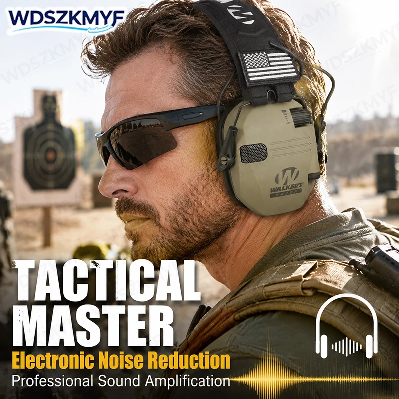 Outdoor Hunting Videos - W1 Electronic Shooting Earmuff Outdoor Sports