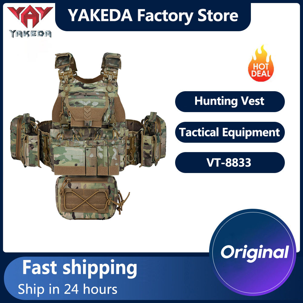 Hunting And Outdoor Supplies - YAKEDA Tactical Vest Quick Release Training