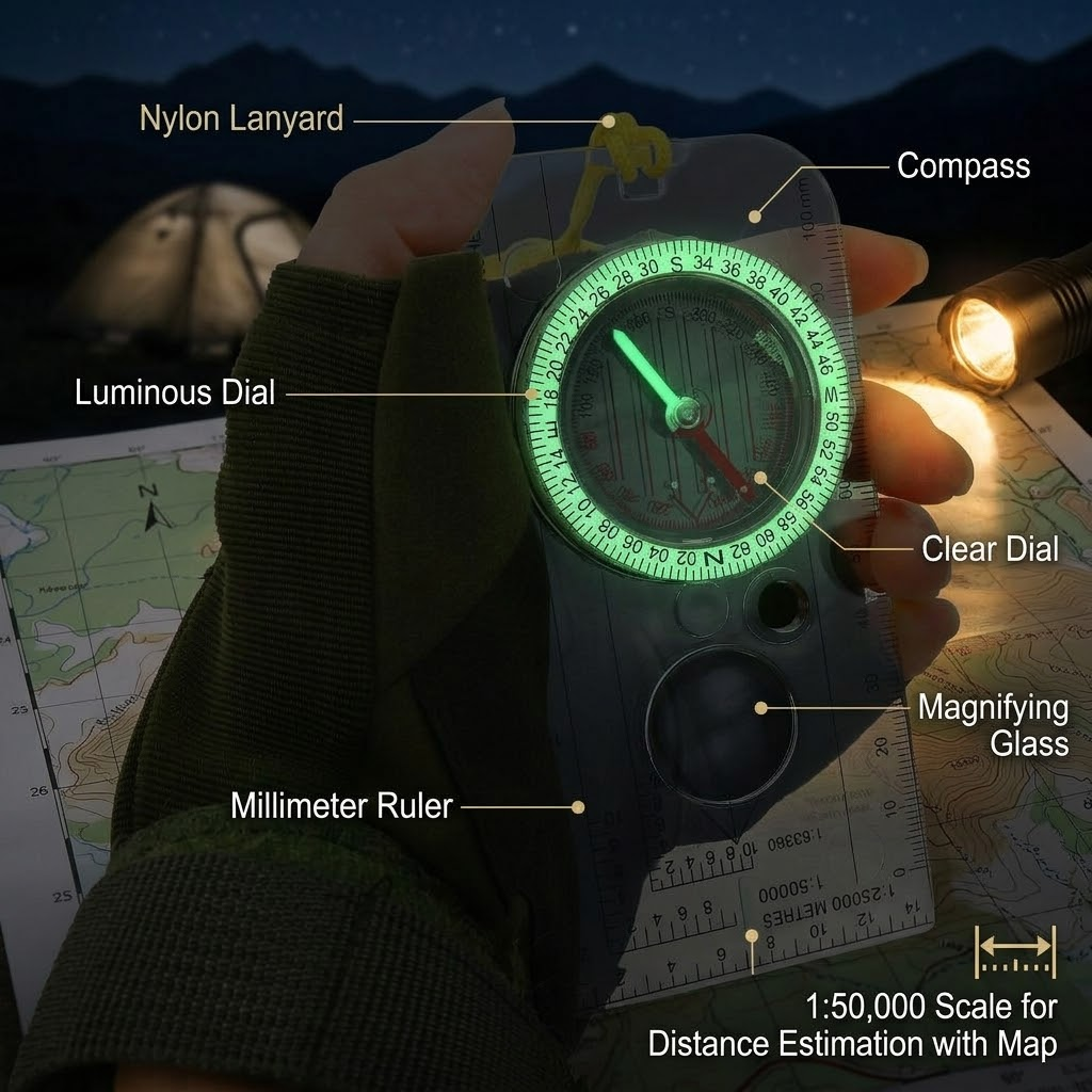 Durable Map Reading Compass wi – обзор и цена Outdoor Hunting Maps