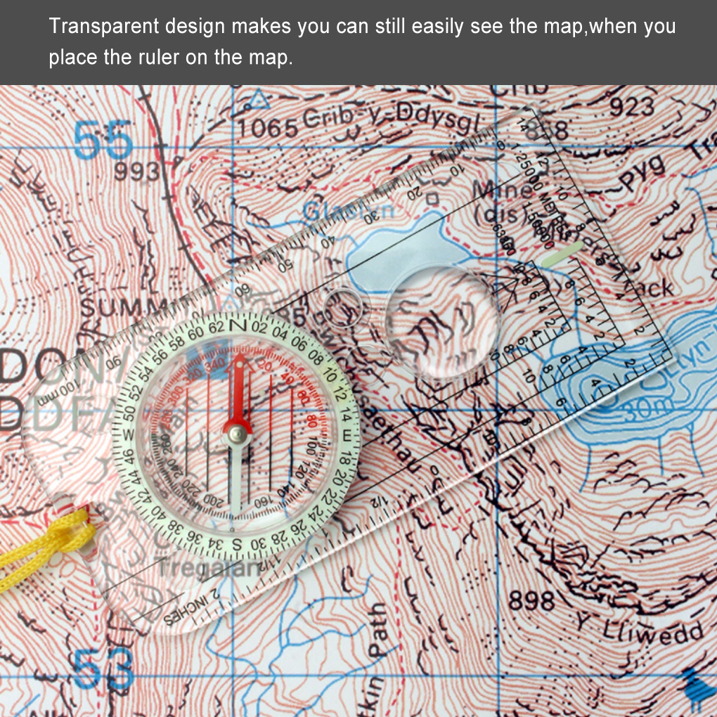 Compass Navigation Map Ruler R – обзор и цена Outdoor Hunting Maps