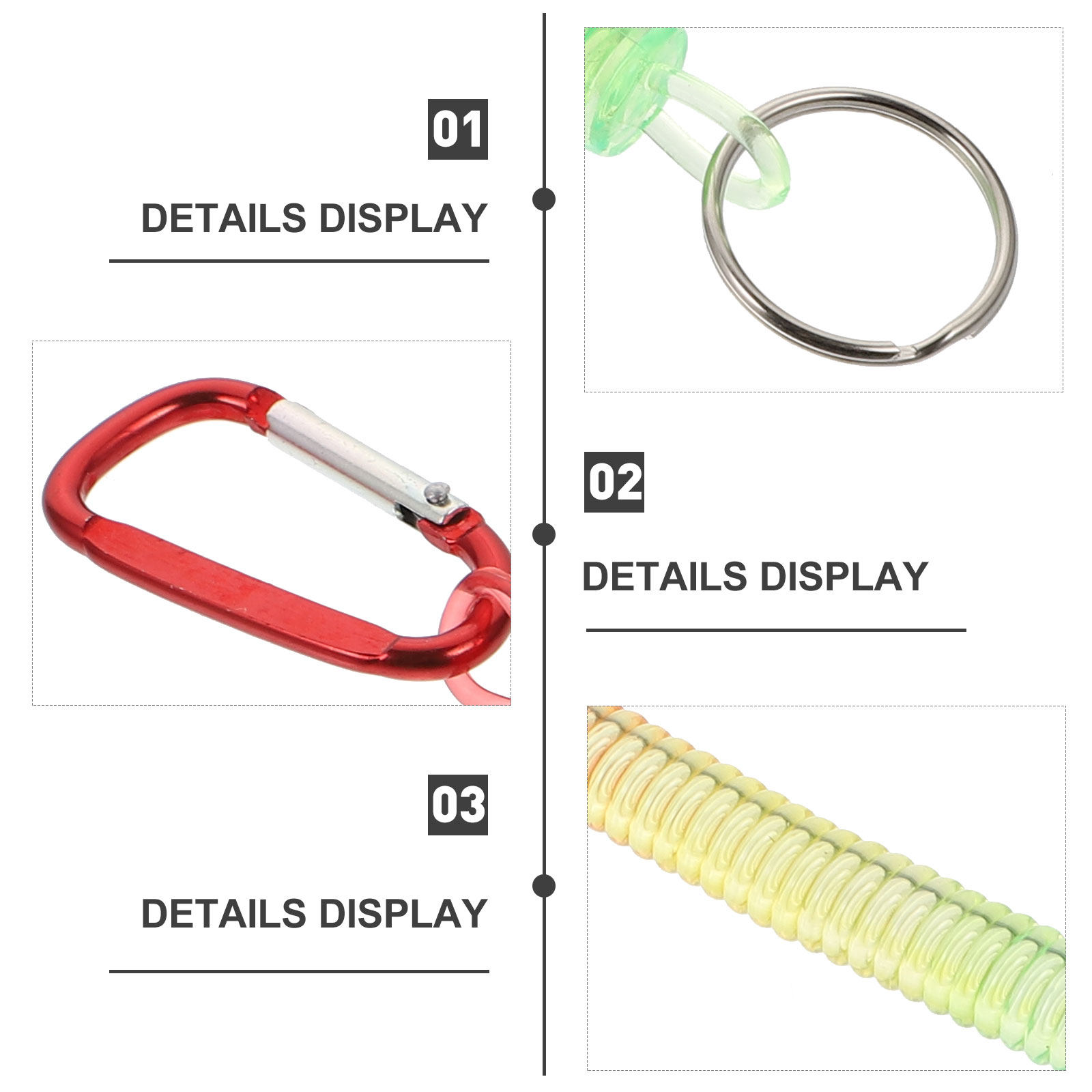 5Pcs Linking Buckle Spring Rop – обзор и цена Is Hunting Outdoor Recreation