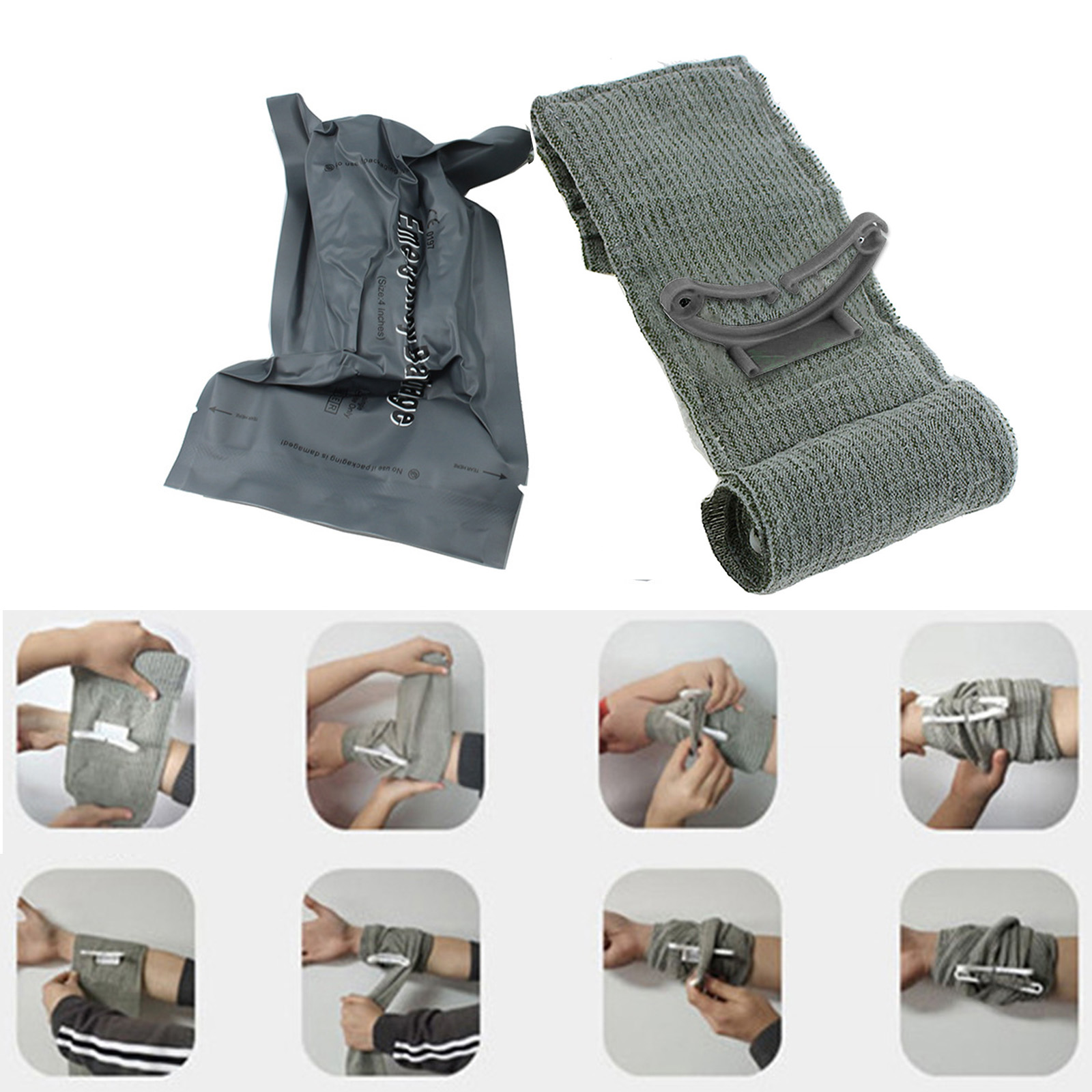 1-10PCS 4/6 Inches Israeli Ban – обзор и цена Field Dressing Kit