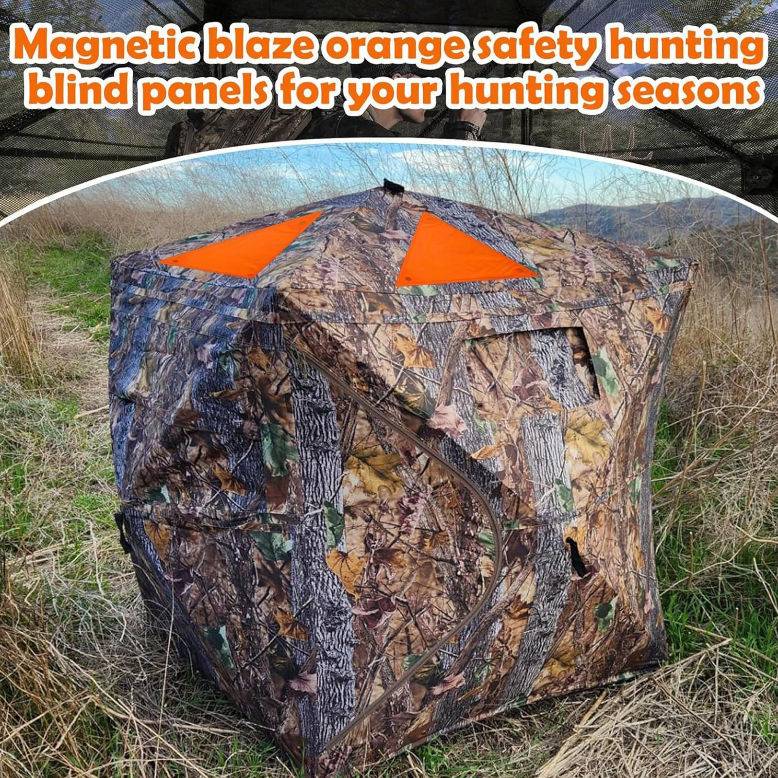Hunting Blind Orange Markers M – обзор и цена Outdoor Hunting Blinds
