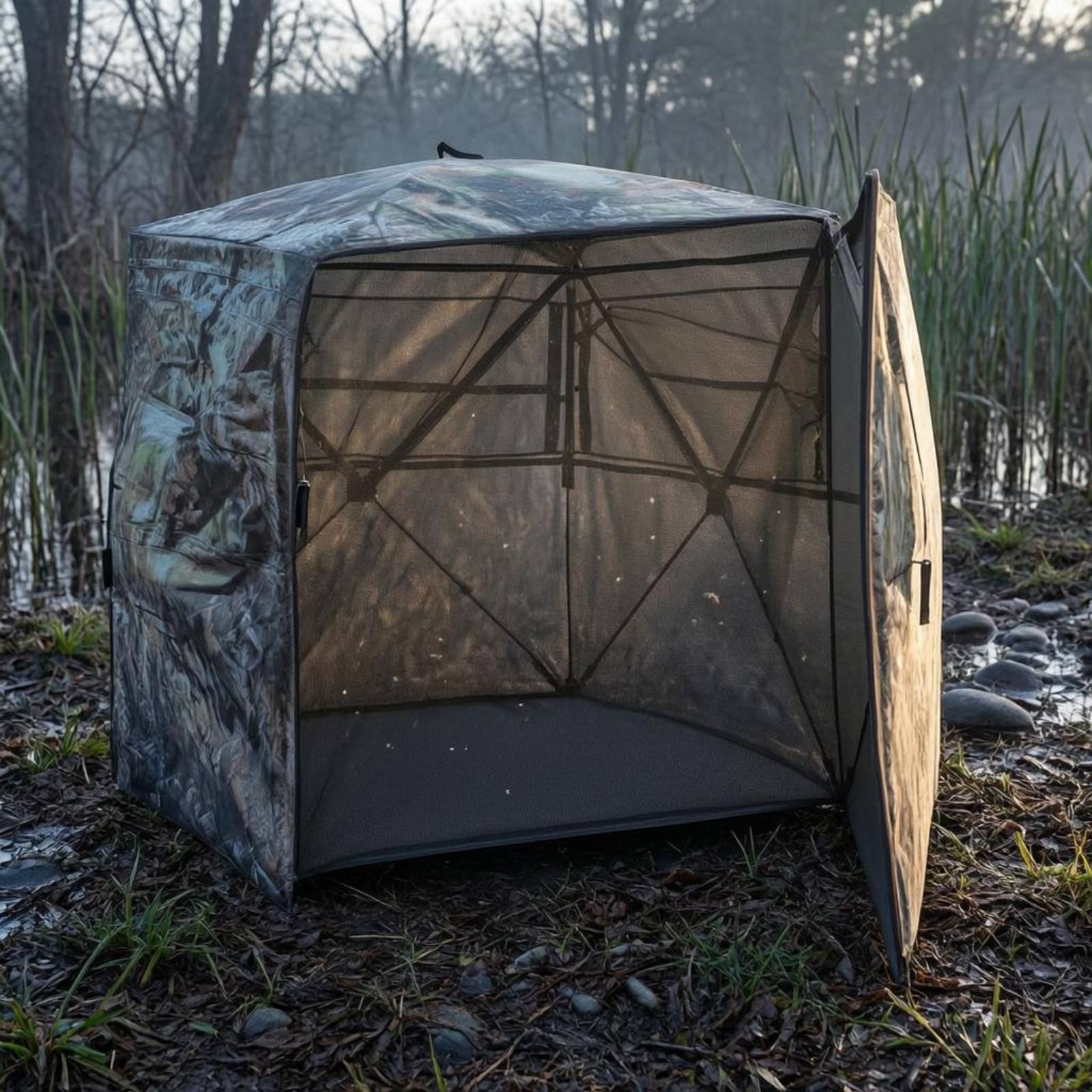 Instant-Deploy Hunting Blind H – обзор и цена Outdoor Hunting Blinds