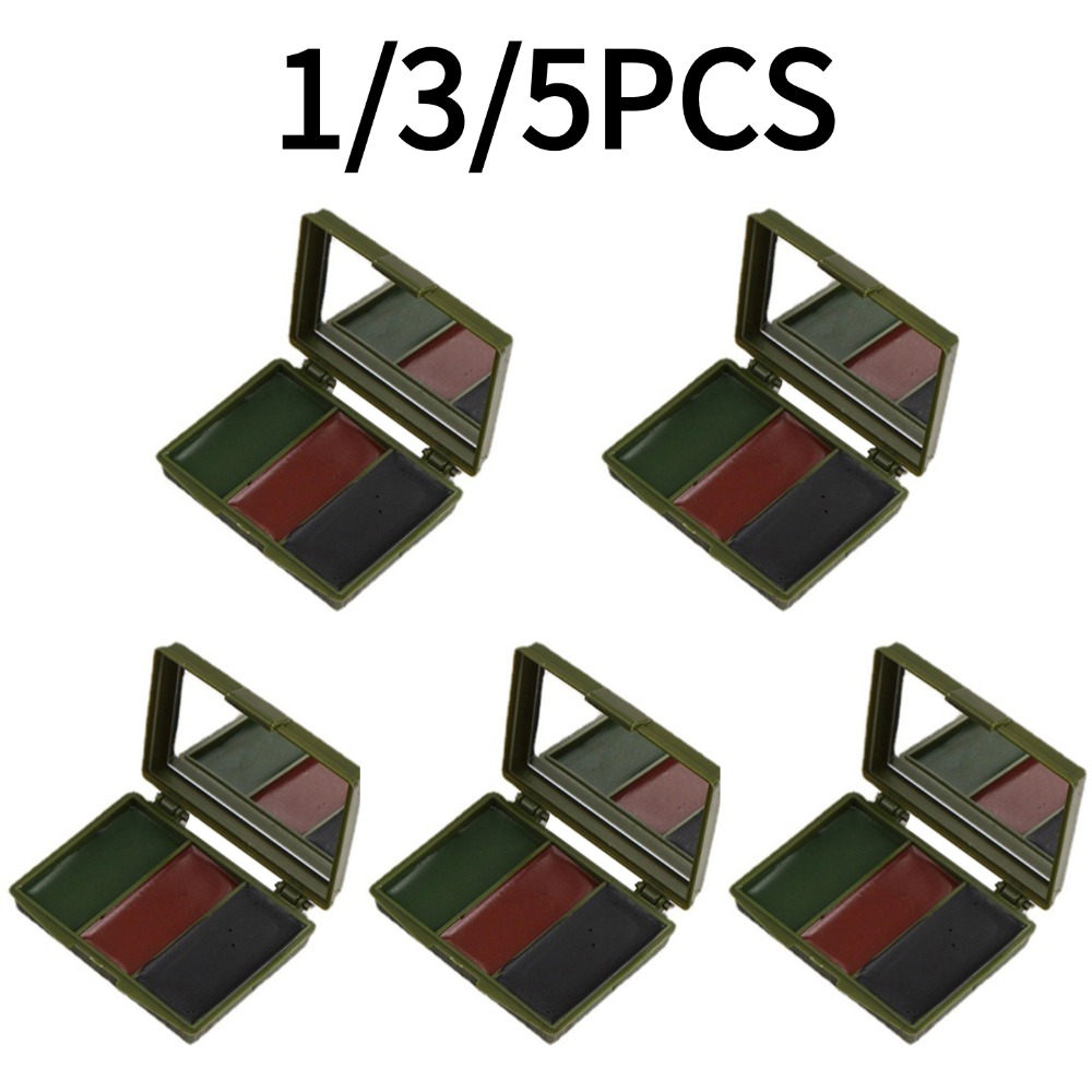 1/3/5PCS Portable Camouflage F – обзор и цена Camo Face Paint