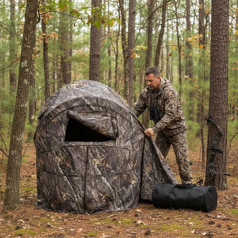Hunting Blind 1 Person For Dee – обзор и цена Hunting & Outdoor Supplies Photos