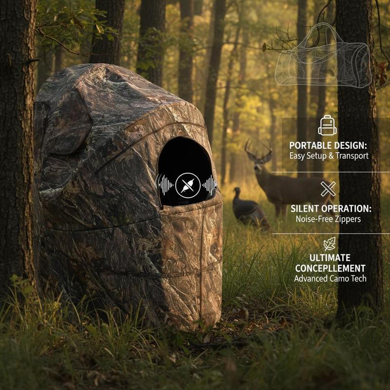 Hunting Blind 1 Person For Dee – обзор и цена Hunting & Outdoor Supplies Photos