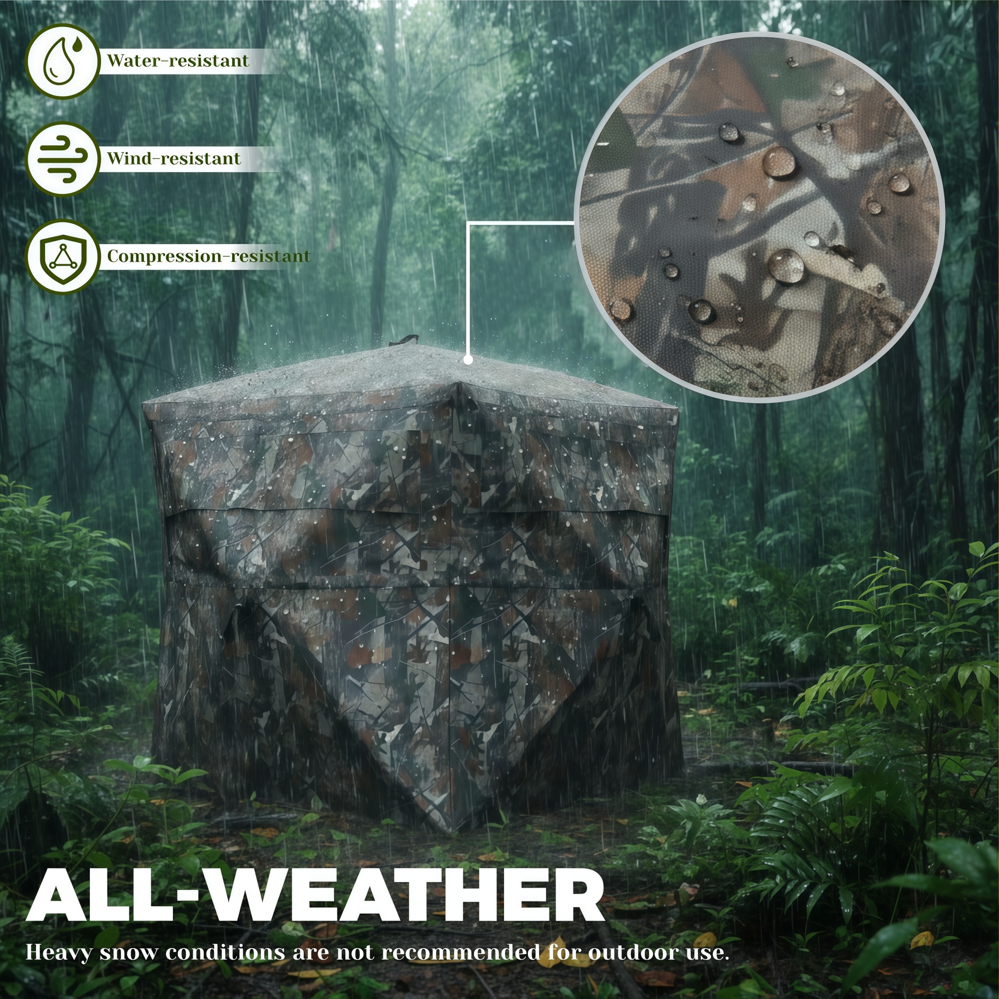 Camouflage Pop-Up Hunting Blin – обзор и цена Hunting & Outdoor Supplies Photos
