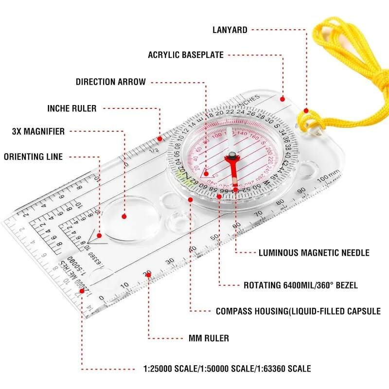 DC40-3A Compass Navigation Map – обзор и цена Outdoor Hunting Maps