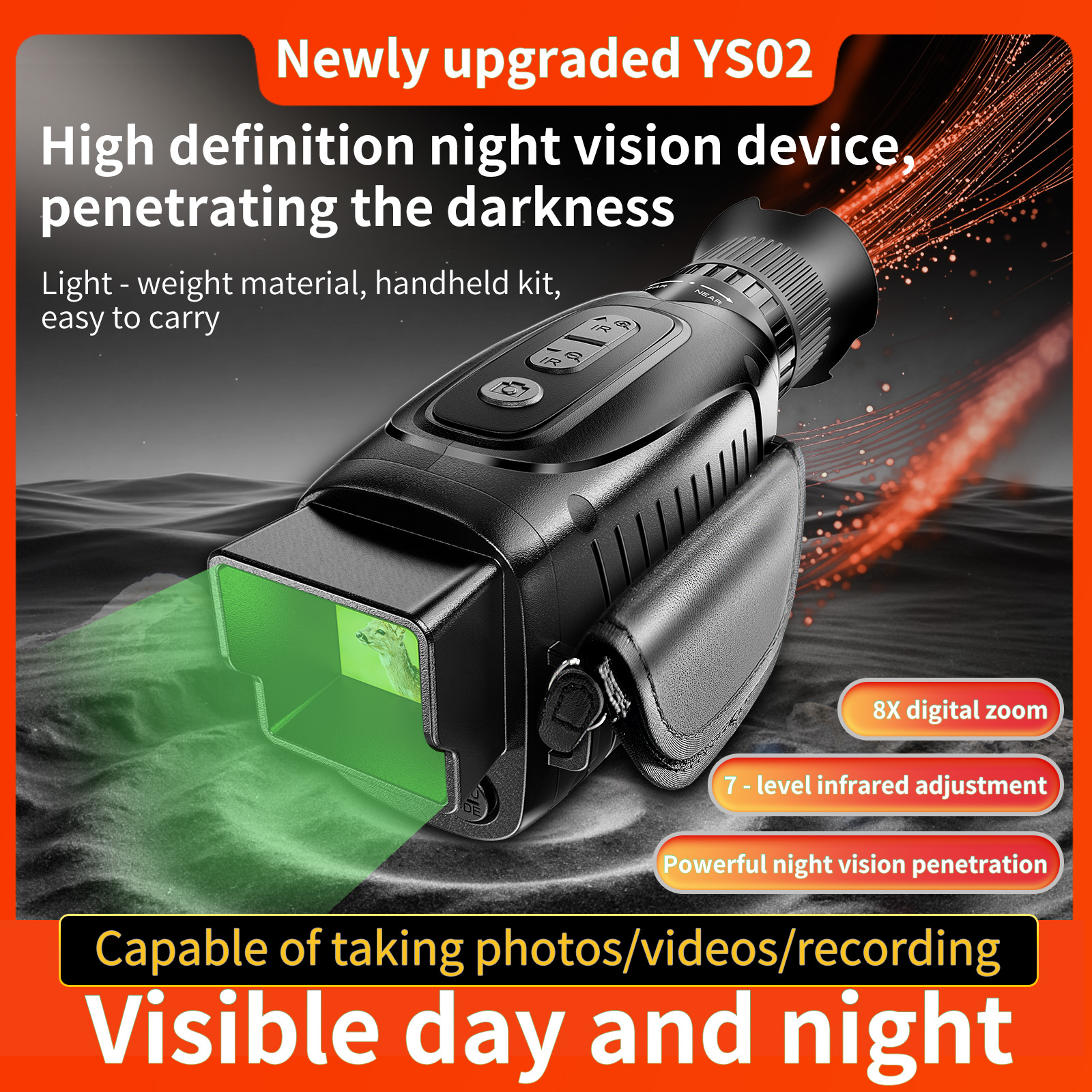 YS02 Digital HD Night Vision M – обзор и цена Outdoor Hunting Videos