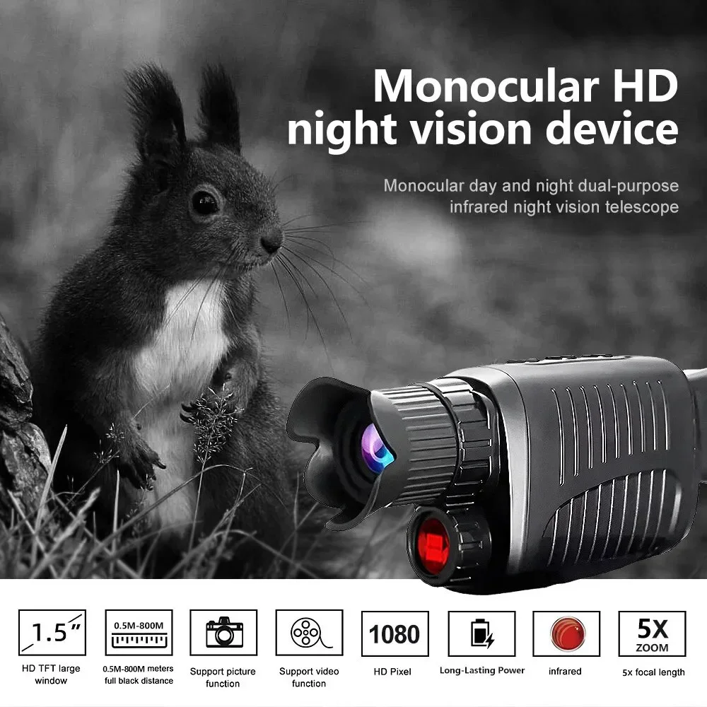 1080P HD Monocular Night Visio – обзор и цена Outdoor Hunting Range