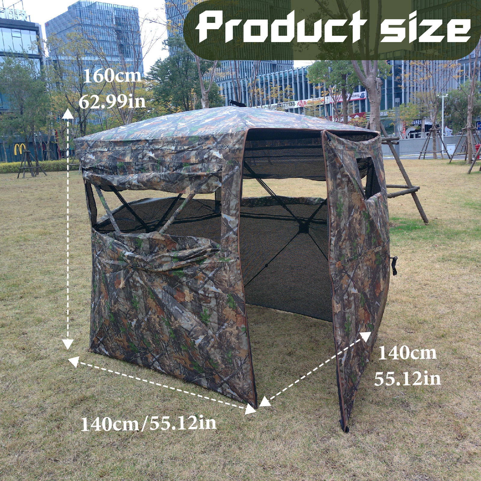 Camouflage Pop-Up Hunting Blin – обзор и цена Hunting & Outdoor Supplies Photos