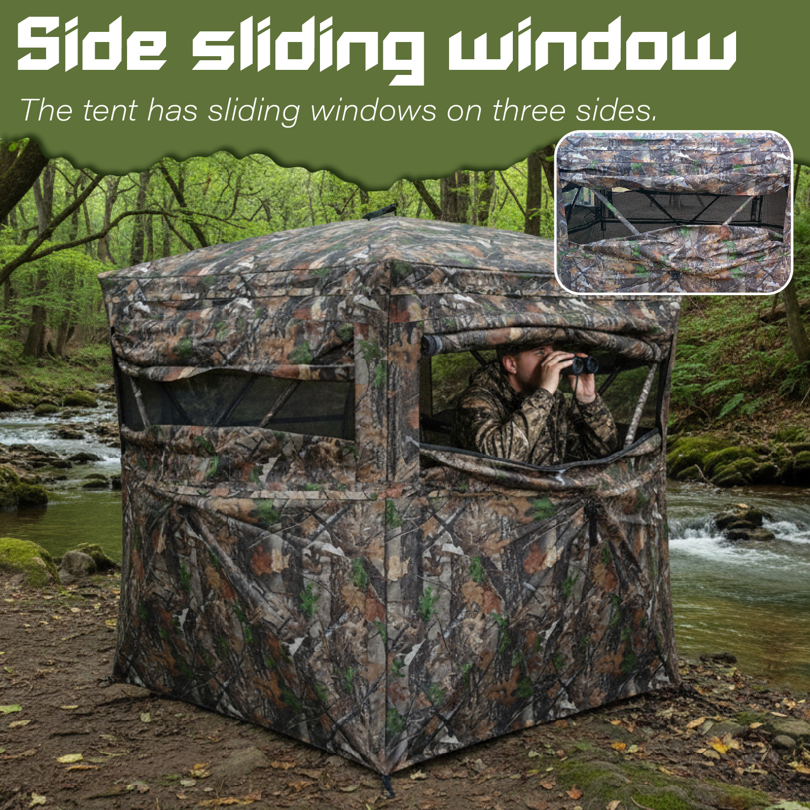 Camouflage Pop-Up Hunting Blin – обзор и цена Hunting & Outdoor Supplies Photos