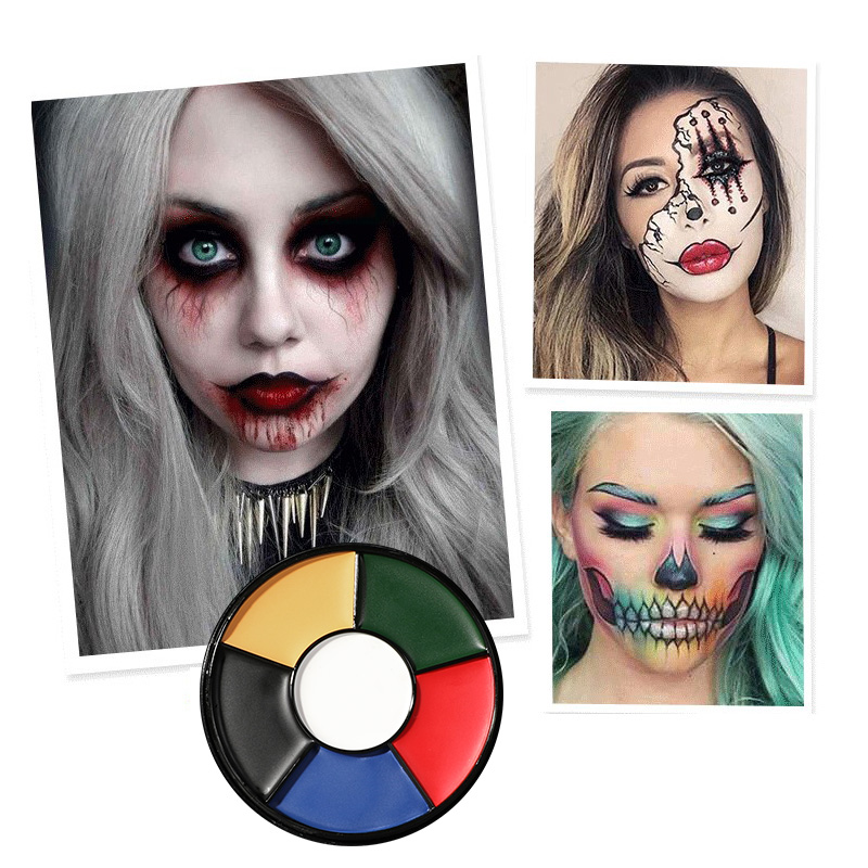 6 Color Oil Face Paint Palette – обзор и цена Camo Face Paint