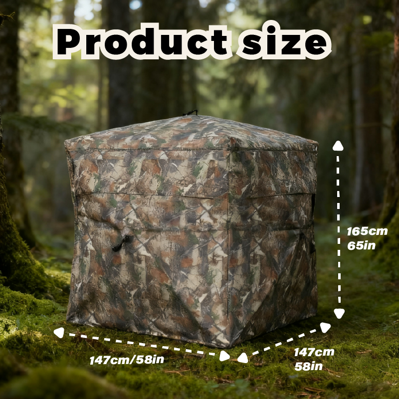 Camouflage Pop-Up Hunting Blin – обзор и цена Outdoor Hunting Blinds