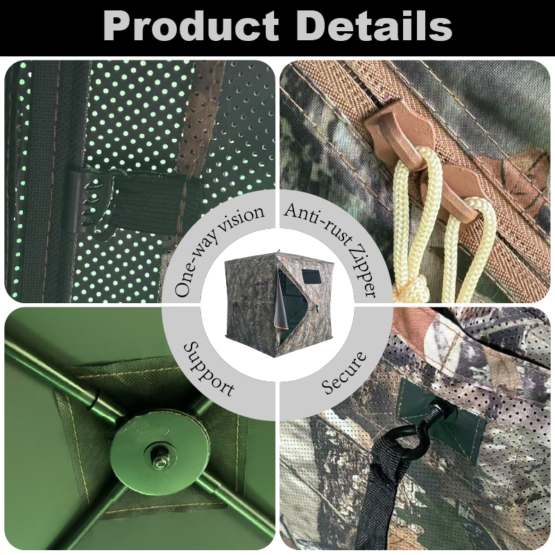 Camouflage Pop-Up Hunting Blin – обзор и цена Outdoor Hunting Blinds