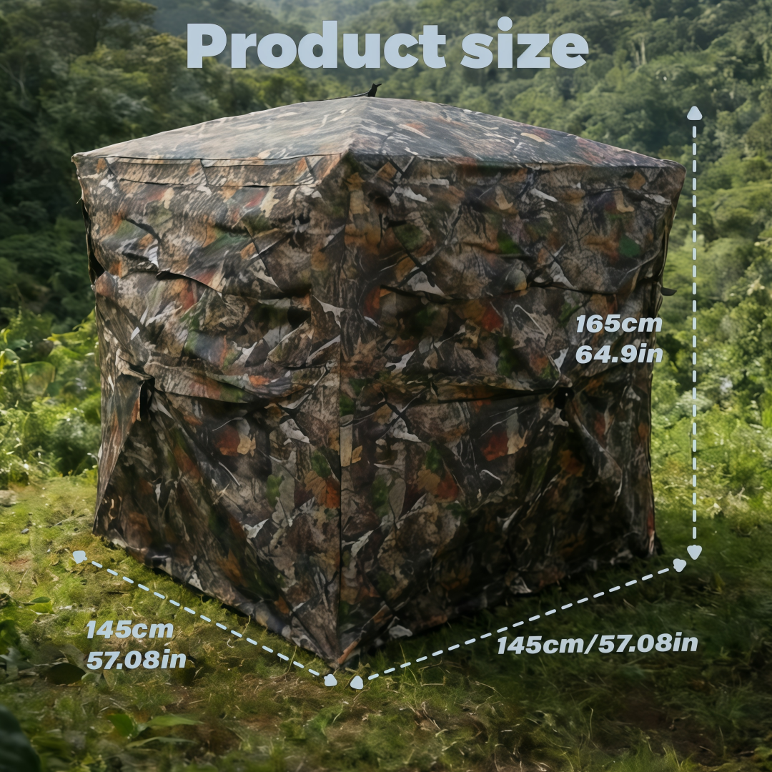 Camouflage Pop-Up Hunting Blin – обзор и цена Outdoor Hunting Blinds