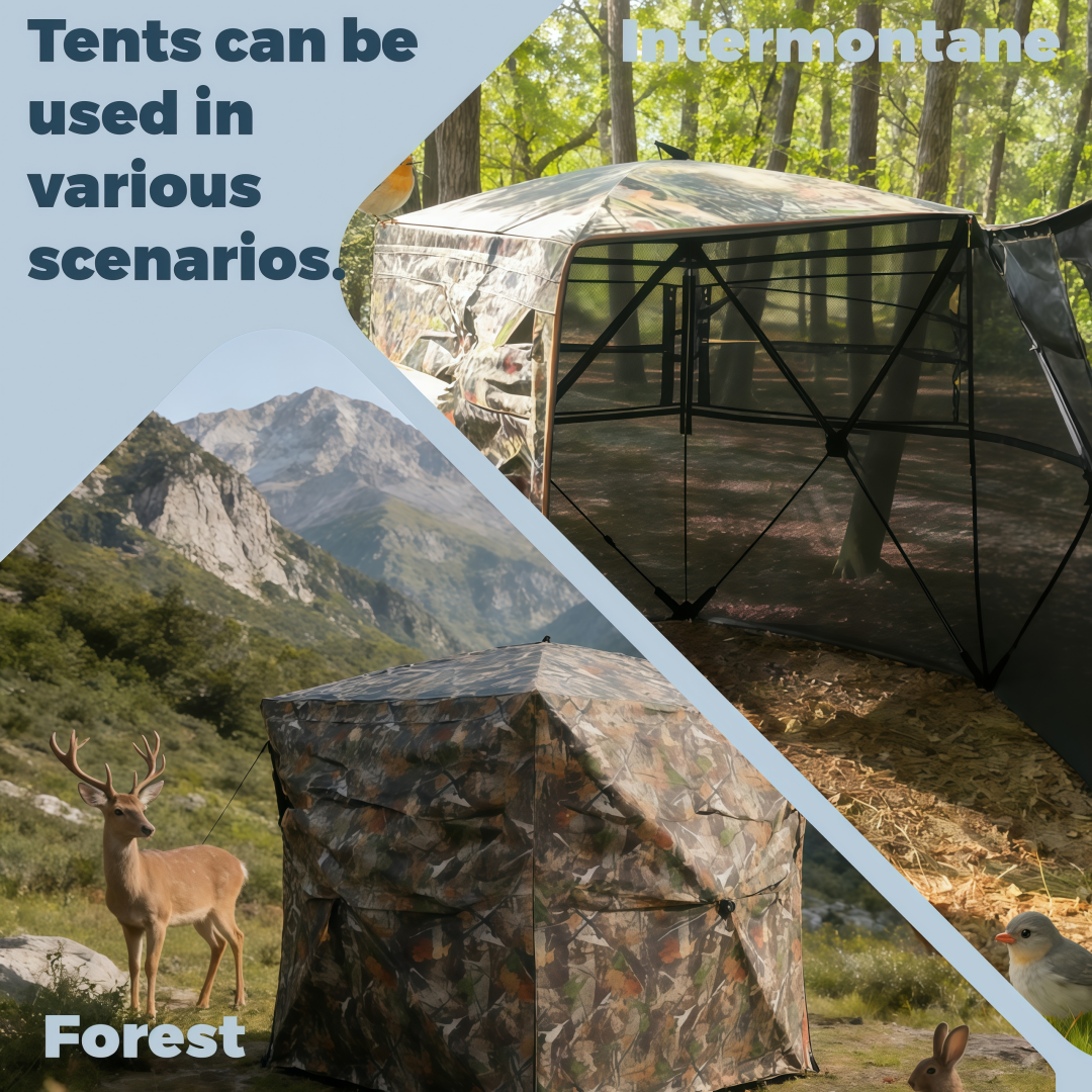 Camouflage Pop-Up Hunting Blin – обзор и цена Outdoor Hunting Blinds