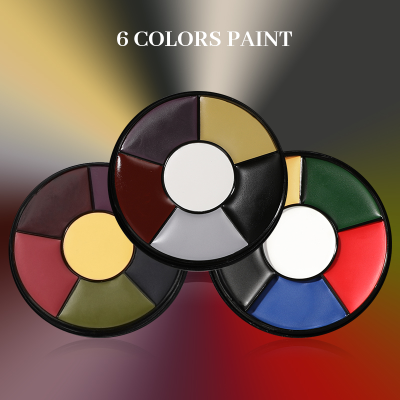 6 Color Oil Face Paint palette – обзор и цена Camo Face Paint