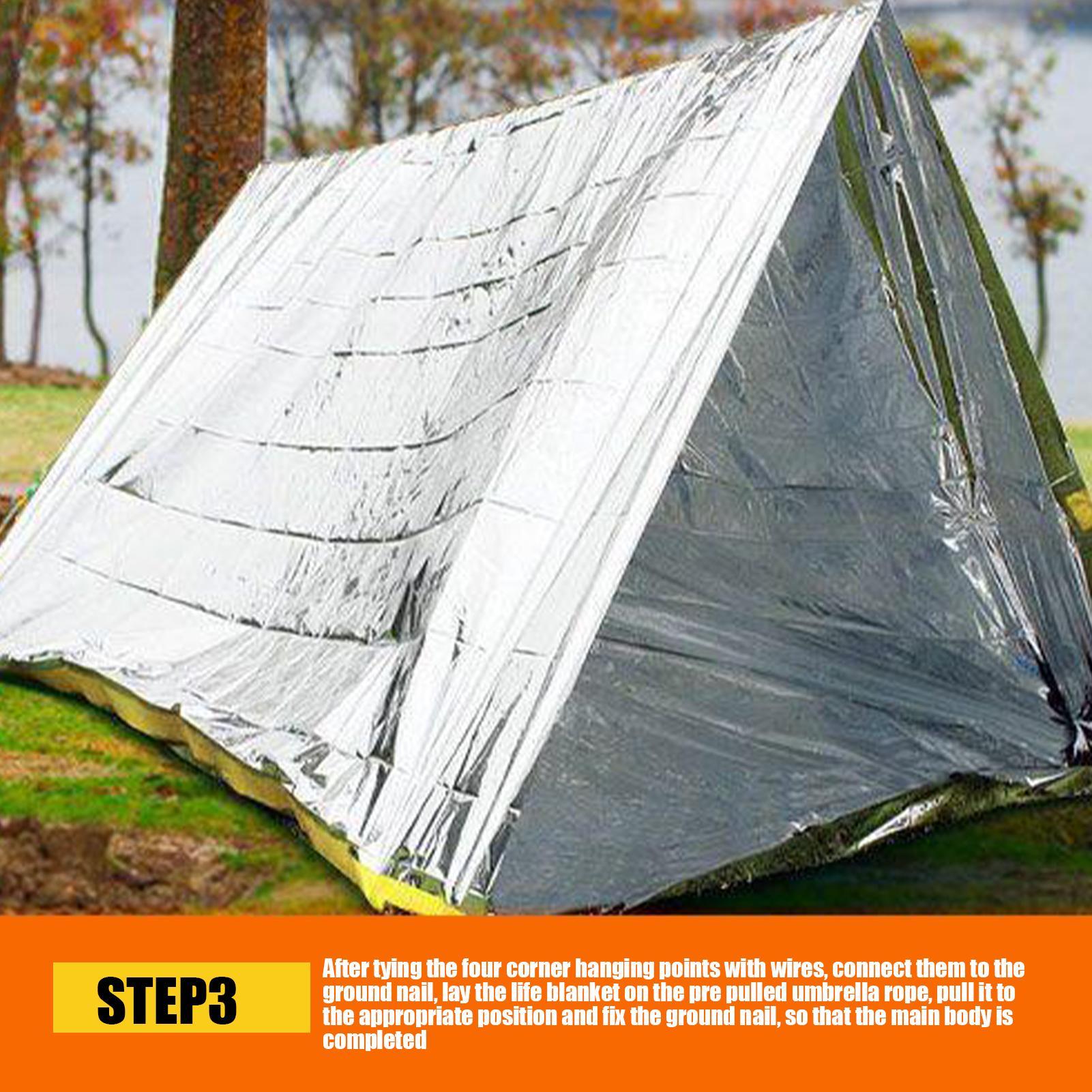 1PC Emergency Blanket Windproo – обзор и цена Field Dressing Kit