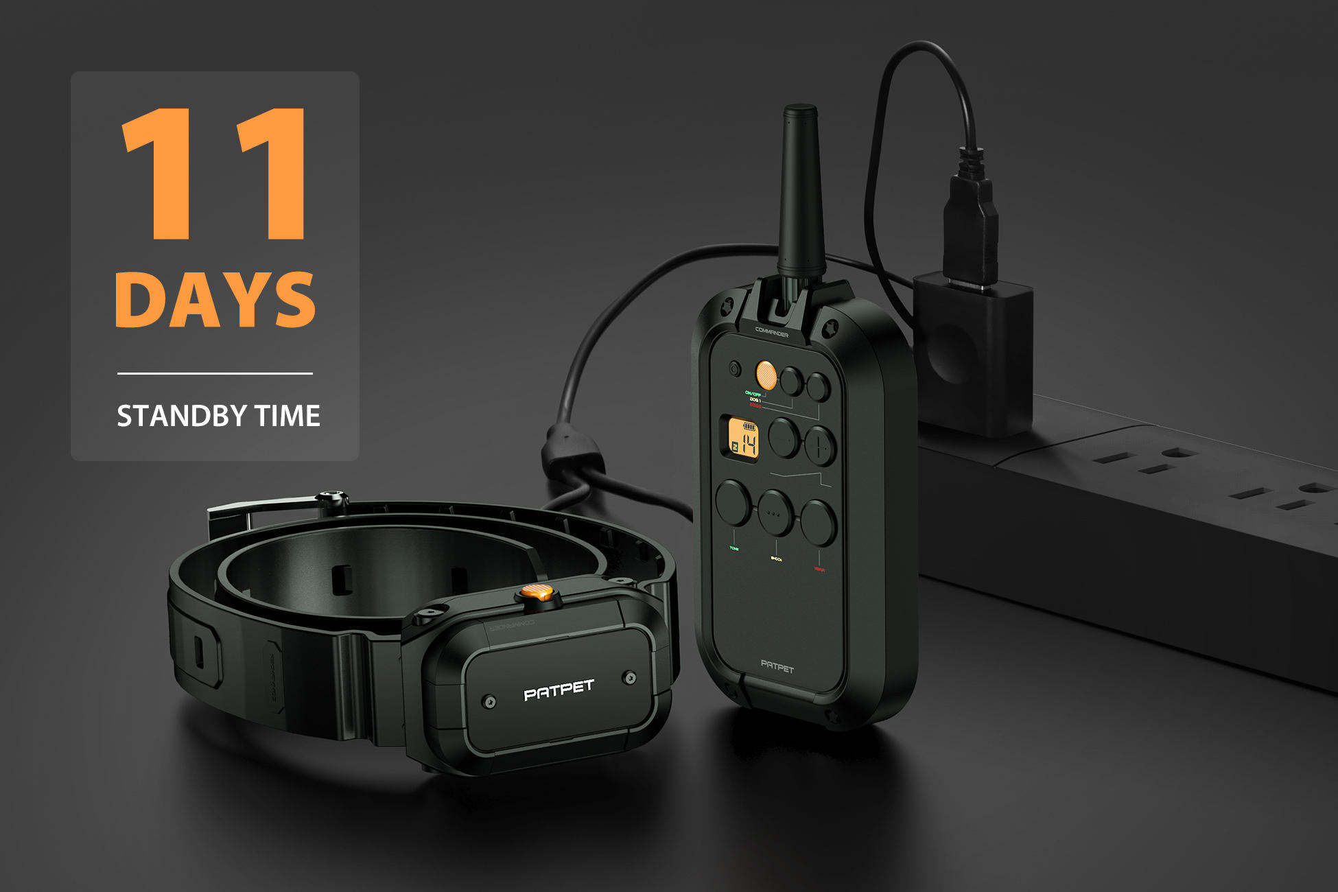 PATPET Professional Dog Traini – обзор и цена Outdoor Hunting Dog Collar