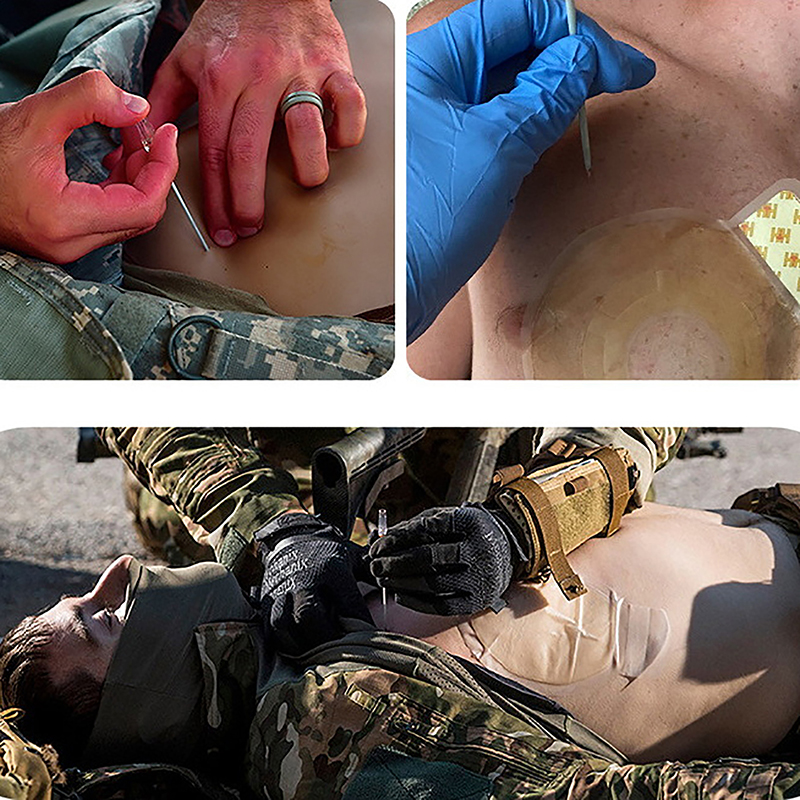 14G Chest Decompression Needle – обзор и цена Field Dressing Kit