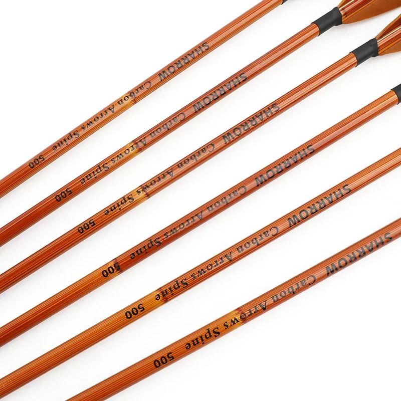 6/12pcs Mixed Carbon Arrows SP – обзор и цена Hunting Bow Compound