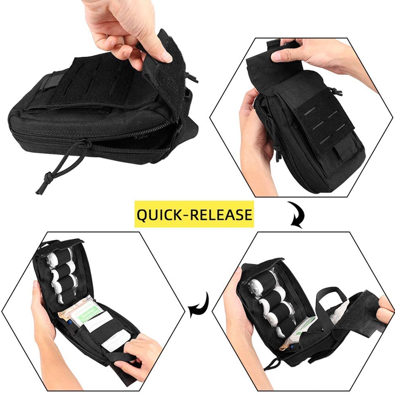 Tactical Molle First Aid Kit M – обзор и цена Field Dressing Kit