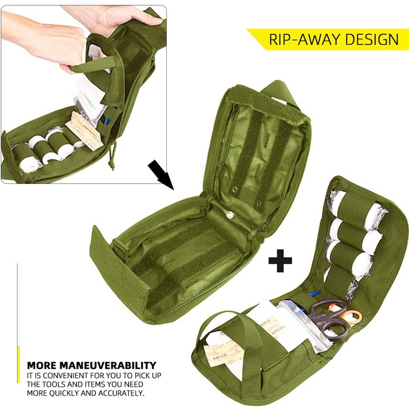 Tactical Molle First Aid Kit M – обзор и цена Field Dressing Kit