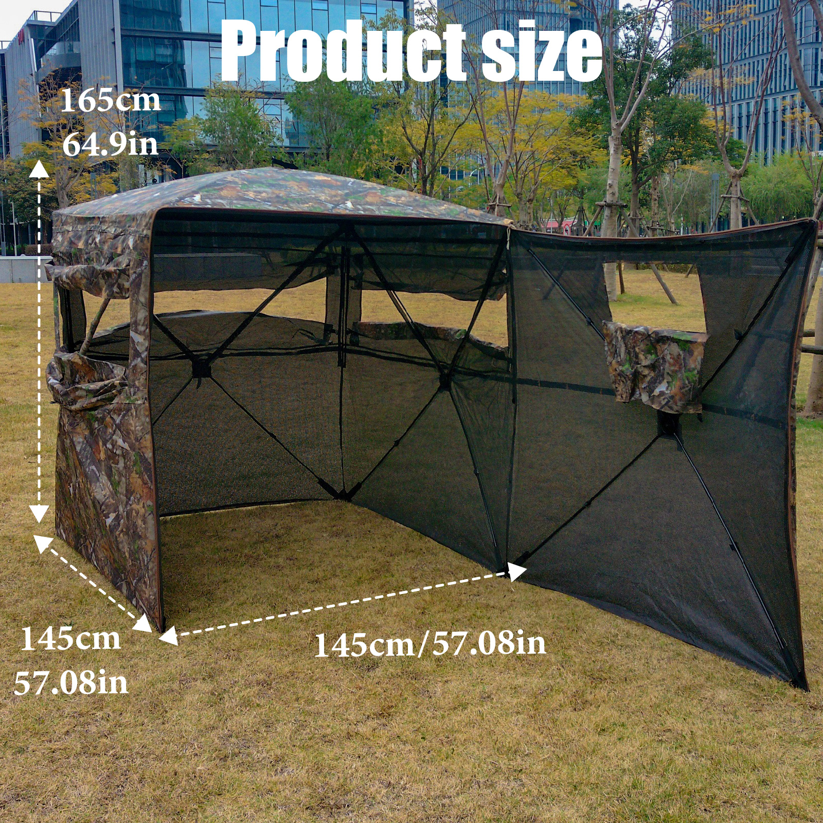 Camouflage Pop-Up Hunting Blin – обзор и цена Outdoor Hunting Blinds