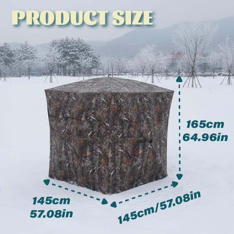 Camouflage Pop-Up Hunting Blin – обзор и цена Outdoor Hunting Blinds