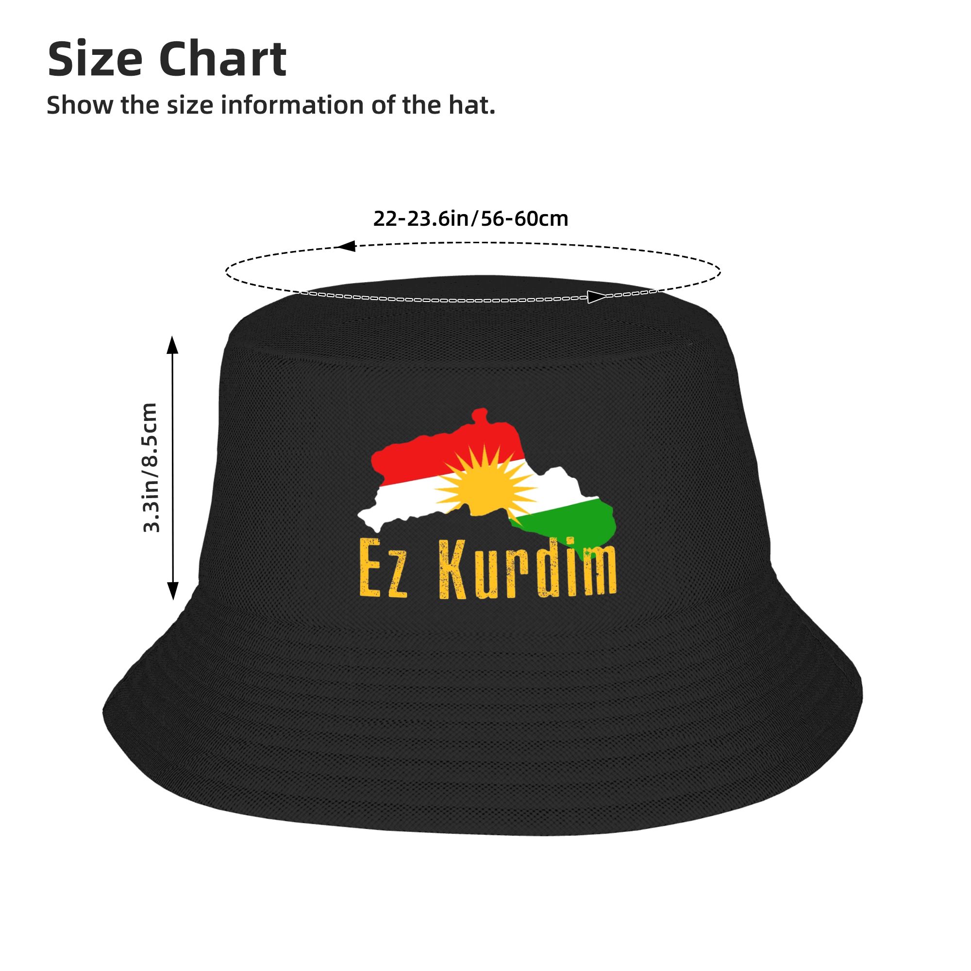 Kurdistan Flag Map  Bucket Hat – обзор и цена Outdoor Hunting Maps