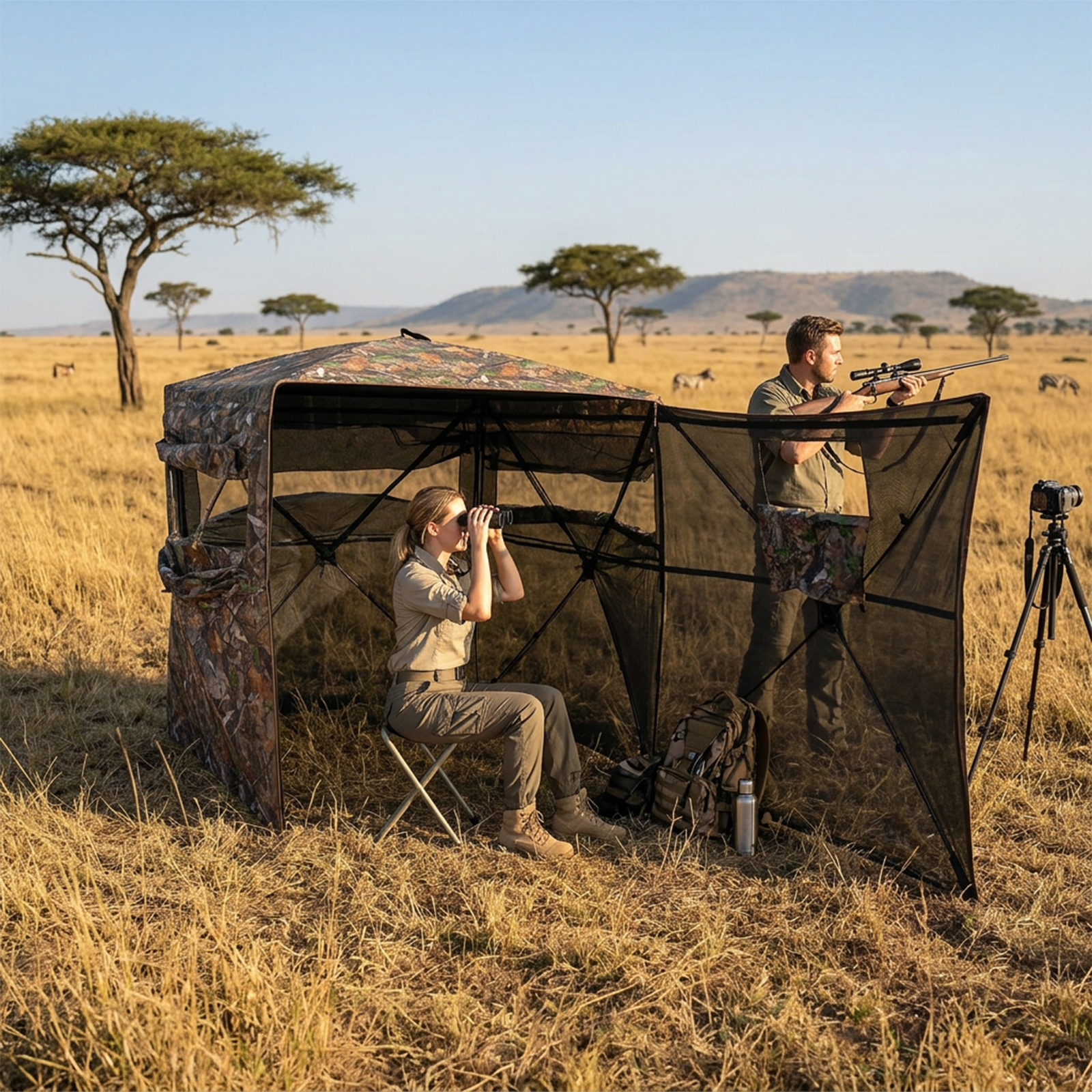 Camouflage Pop-Up Hunting Blin – обзор и цена Hunting & Outdoor Supplies Photos