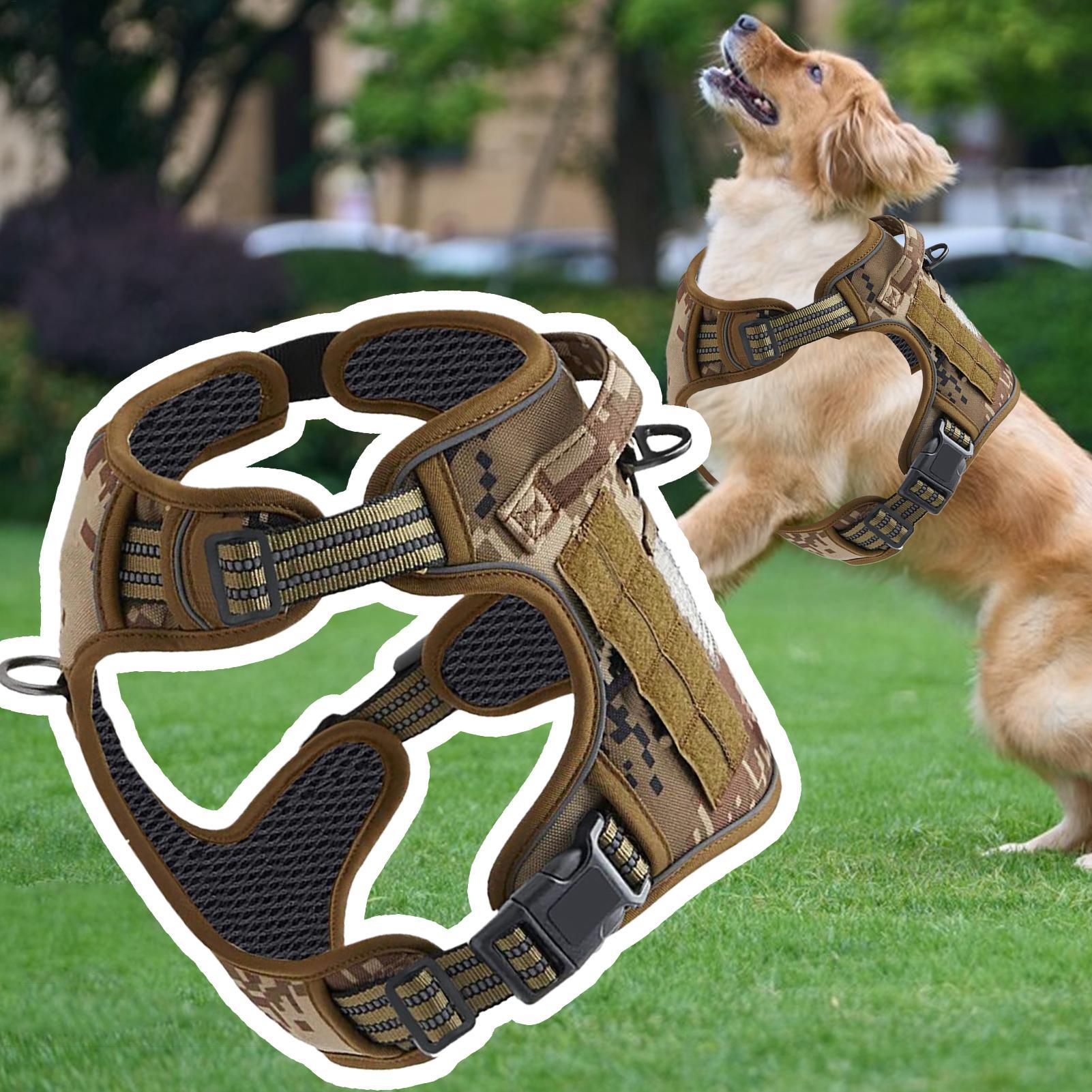 Heavy Duty Dog Harness No Pull – обзор и цена Outdoor Hunting Dog Collar