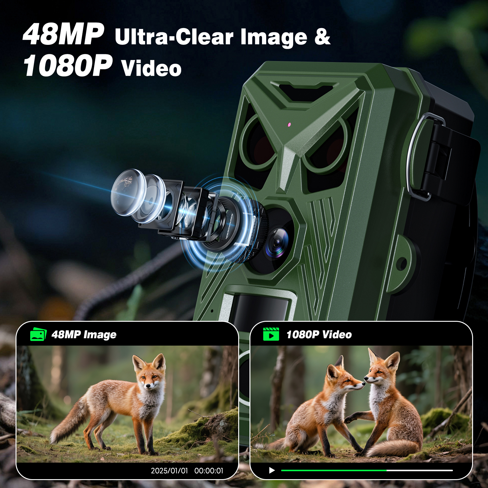 HD Infrared Hunting Camera 2.4 – обзор и цена Outdoor Hunting Videos