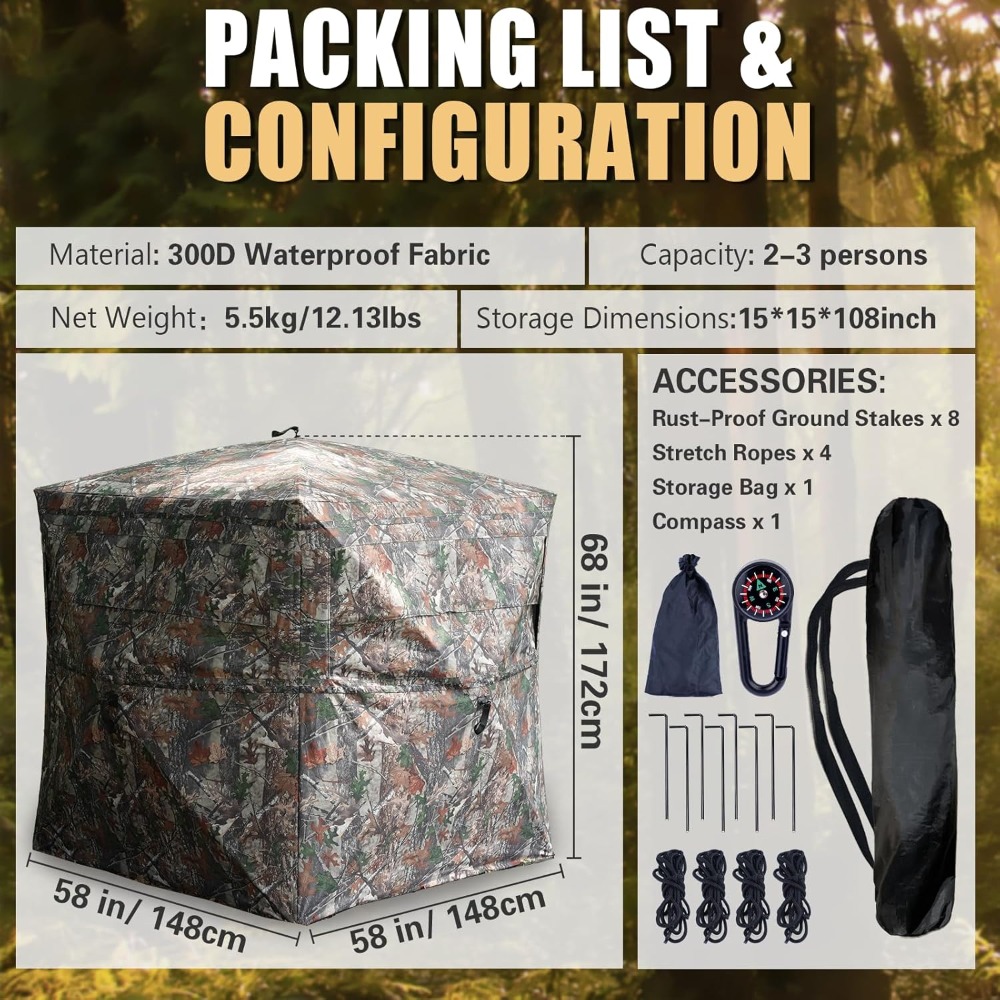 270/360 Degree See Through Hun – обзор и цена Hunting & Outdoor Supplies Photos