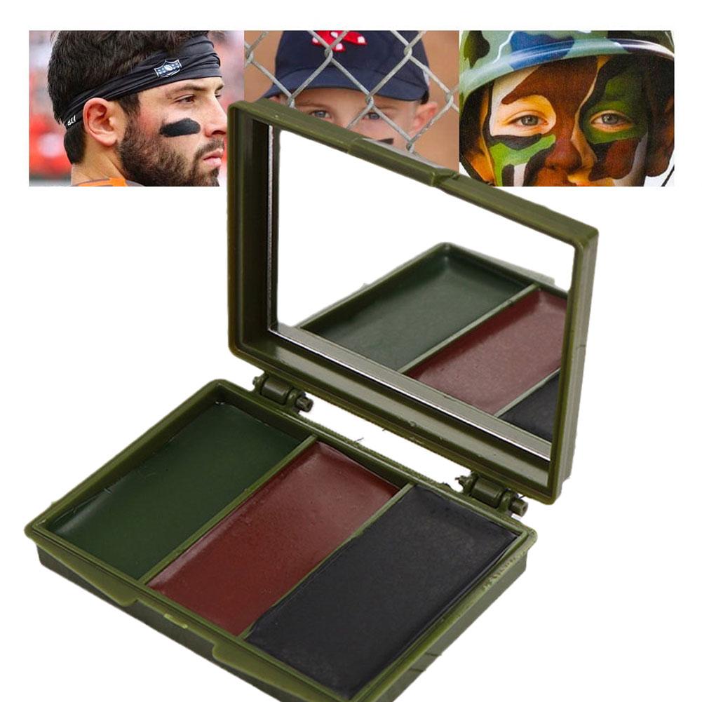 3 Colors Face Paint Camouflage – обзор и цена Camo Face Paint