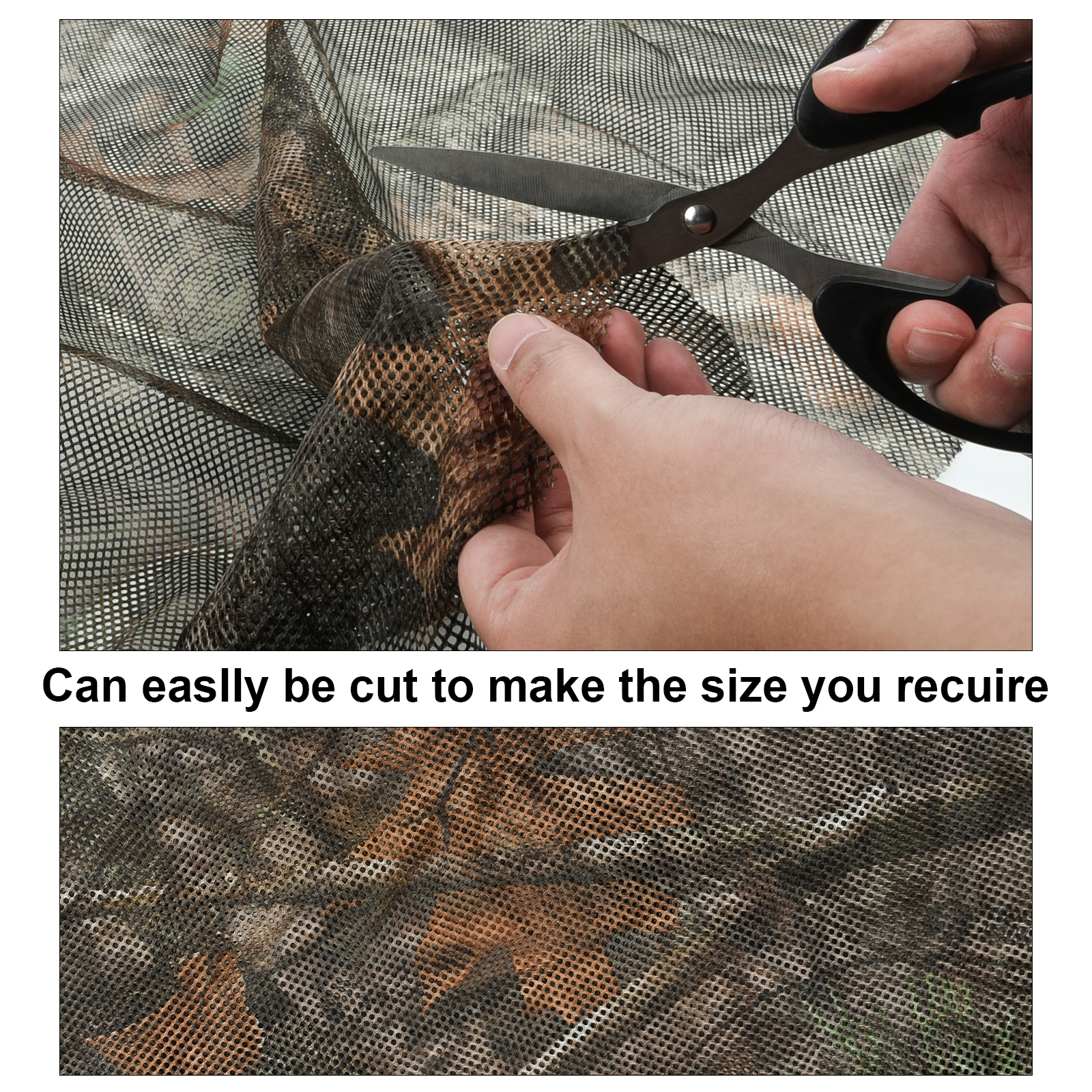 Camouflage Net 300D Big Tree B – обзор и цена Outdoor Hunting Blinds