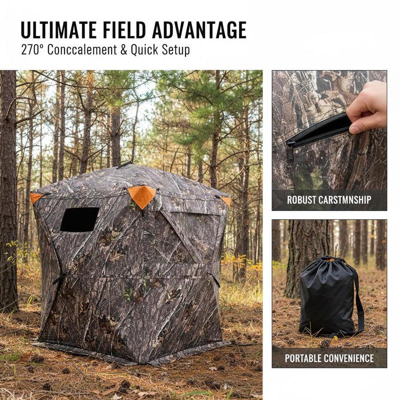Ground Hunting Tent 60x60x66 I – обзор и цена Hunting & Outdoor Supplies Photos