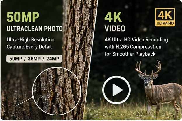 Solar Wildlife 50MP 4K Video T – обзор и цена Outdoor Hunting Videos