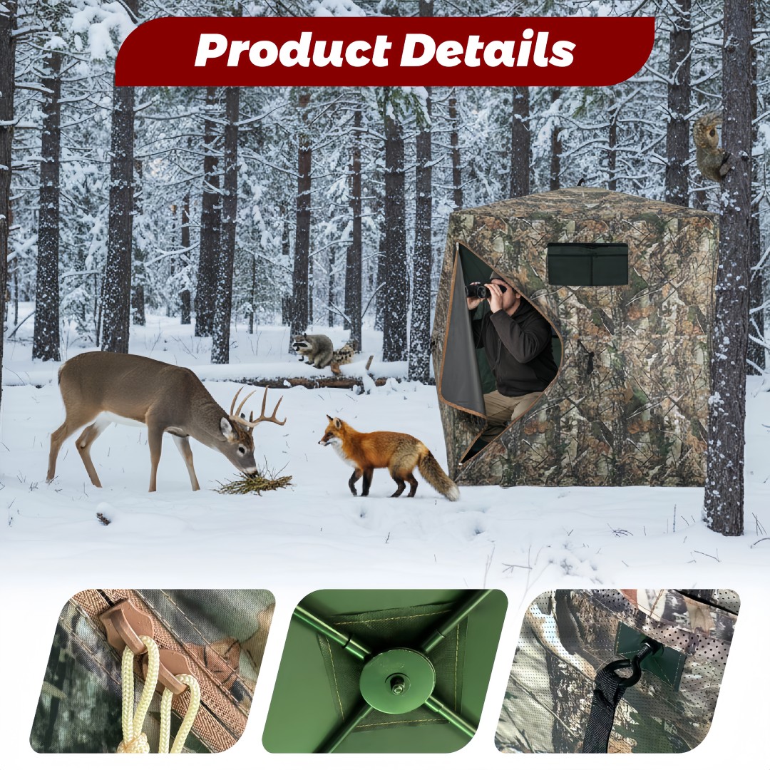 Camouflage Pop-Up Hunting Blin – обзор и цена Hunting & Outdoor Supplies Photos