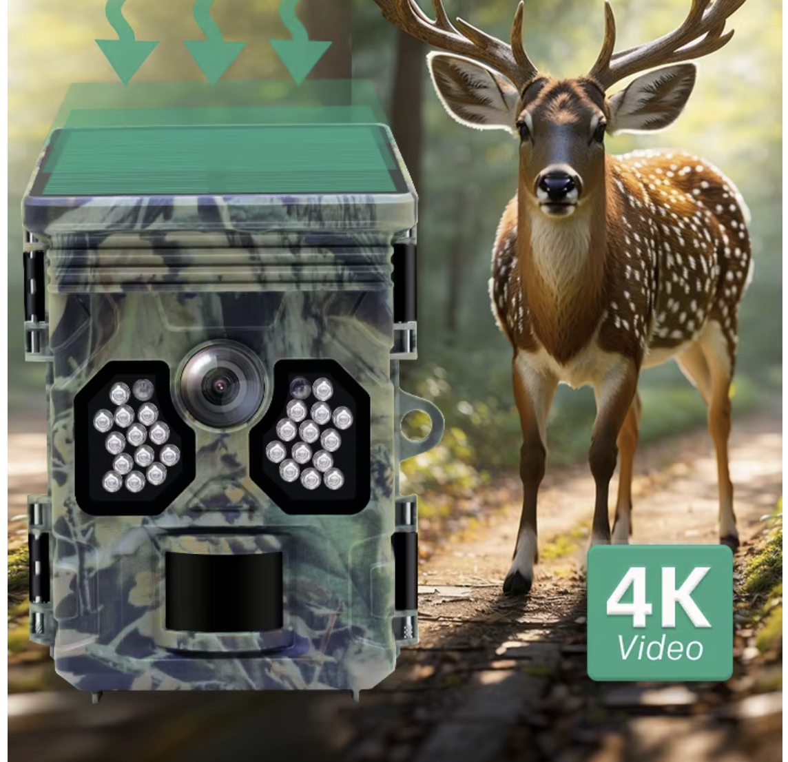 Solar Wildlife 50MP 4K Video T – обзор и цена Outdoor Hunting Videos