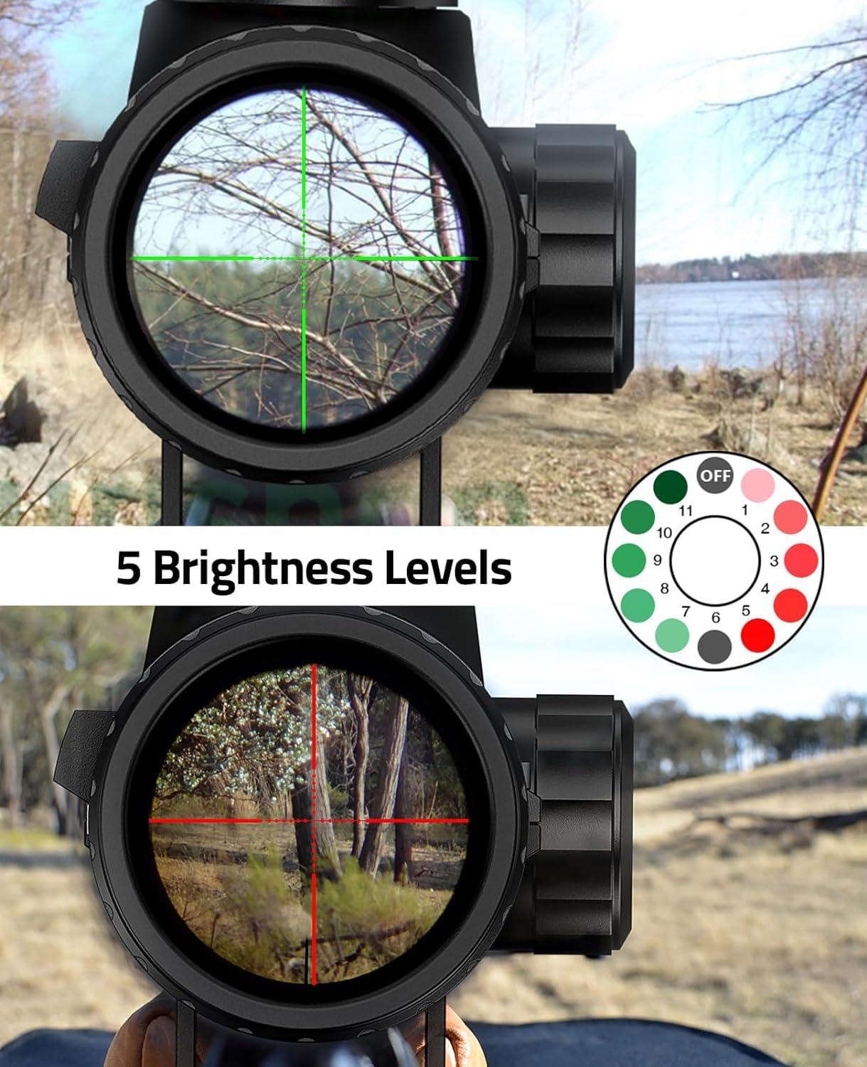 CVLIFE 3-9x40 Scope Red & Gree – обзор и цена Outdoor Hunting Range