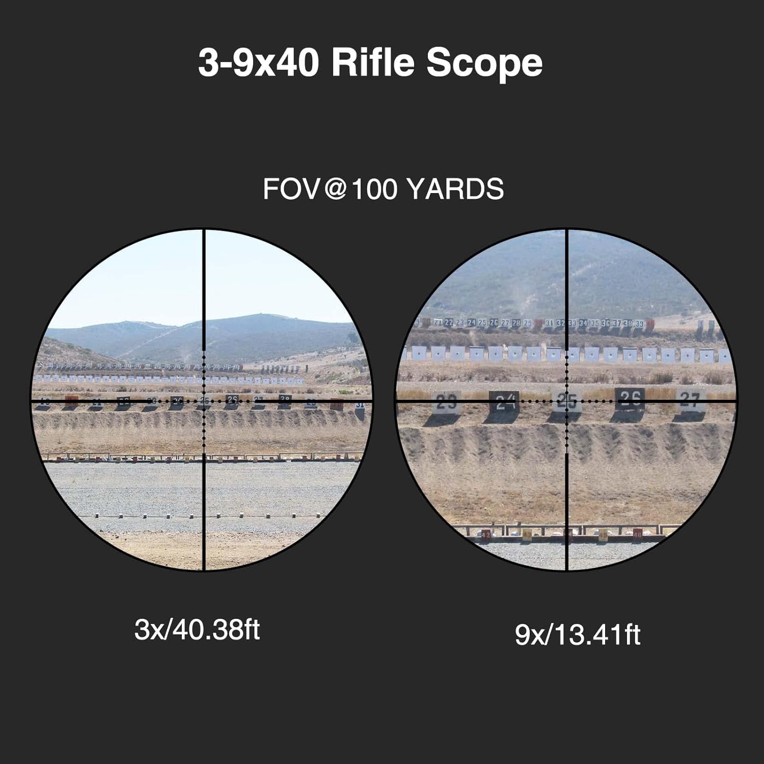 CVLIFE 3-9x40 Scope Red & Gree – обзор и цена Outdoor Hunting Range