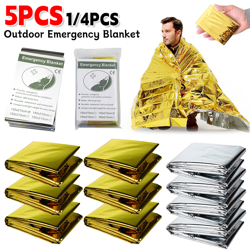5Pcs Outdoor Emergency Blanket – обзор и цена Field Dressing Kit