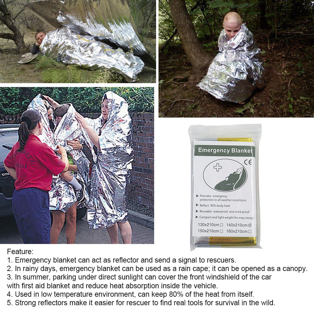5Pcs Outdoor Emergency Blanket – обзор и цена Field Dressing Kit