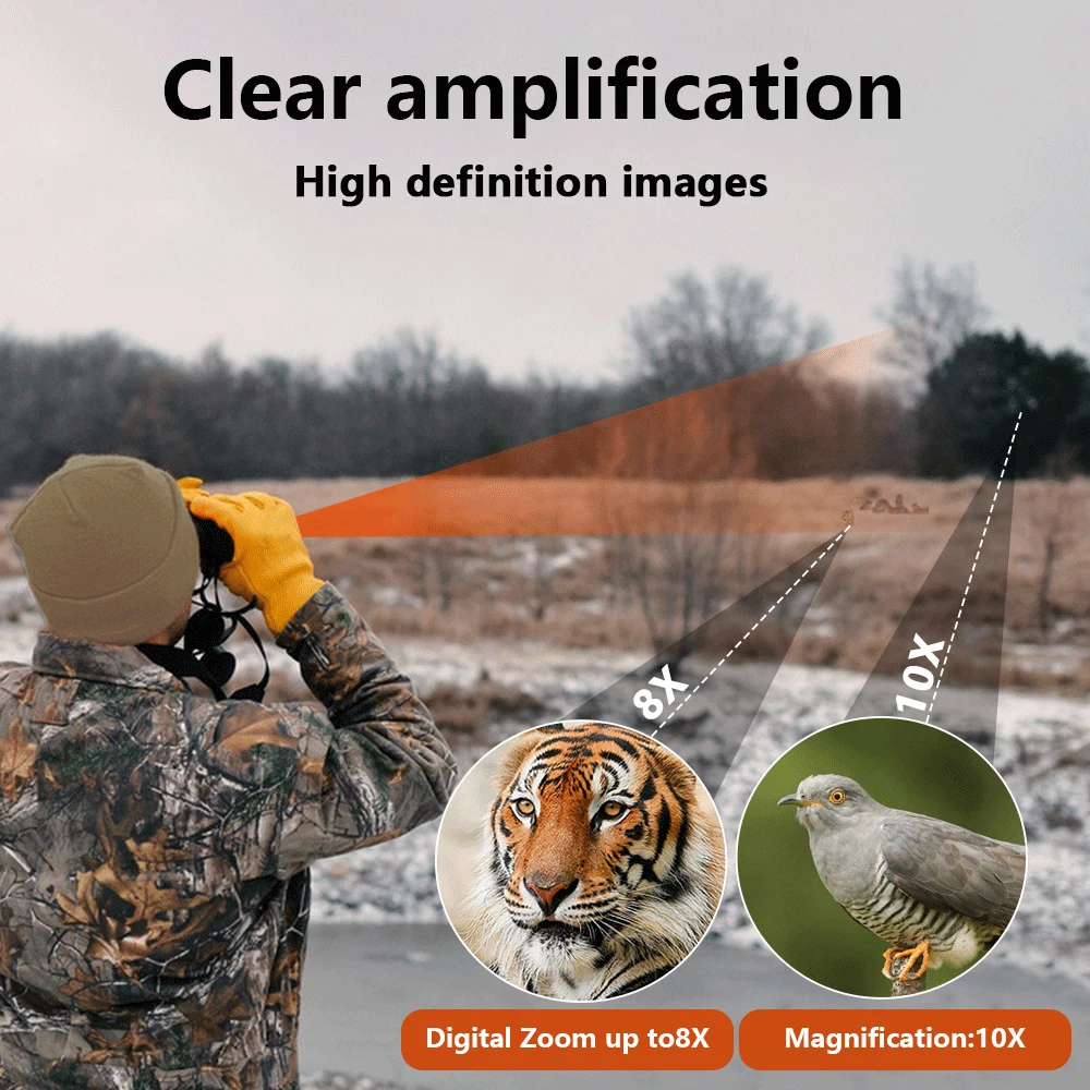 8X Digital Zoom Camera Binocul – обзор и цена Outdoor Hunting Videos